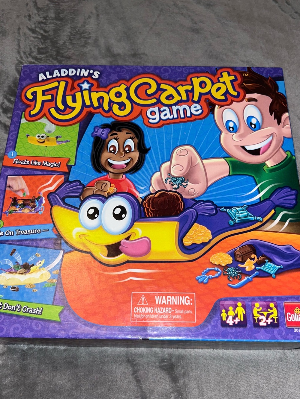 Goliath Games, Aladdin's Flying Carpet Game, 2016, *Almost Complete*